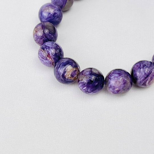 Браслет из Чароита, Артикул: 115955 - изображение товара №2