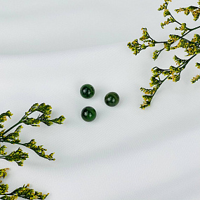 Бусины для украшений из Нефрита (3 шт)