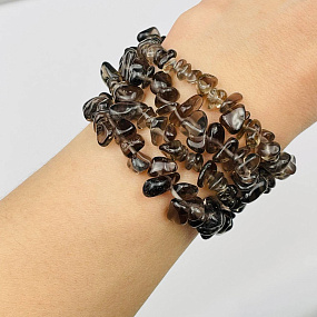 Бусины для украшений из Раухтопаза крошка, Артикул: 105367 - изображение товара №2