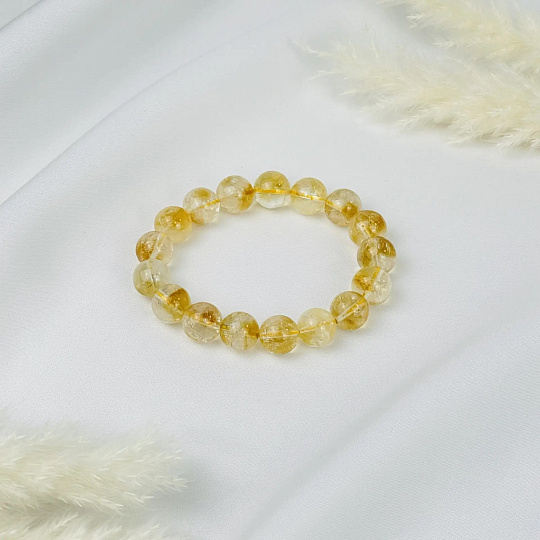 Браслет из Цитрина, Артикул: 073546 - изображение товара №2