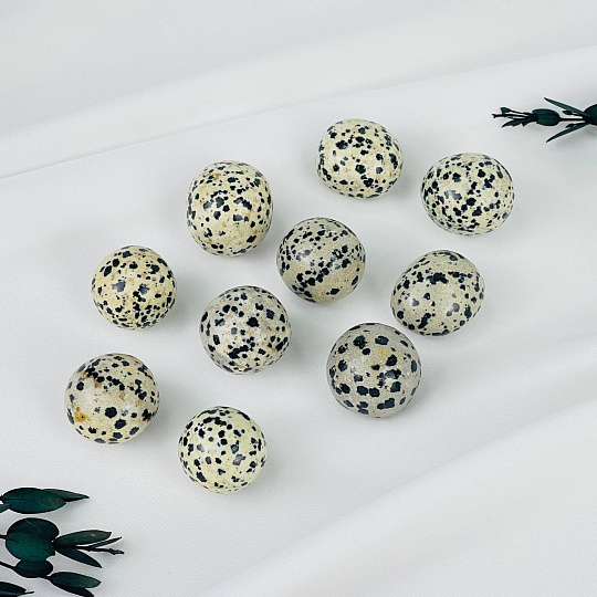 Галтовка из перепелиной Яшмы (10 шт), Артикул: 118041 - изображение товара №1