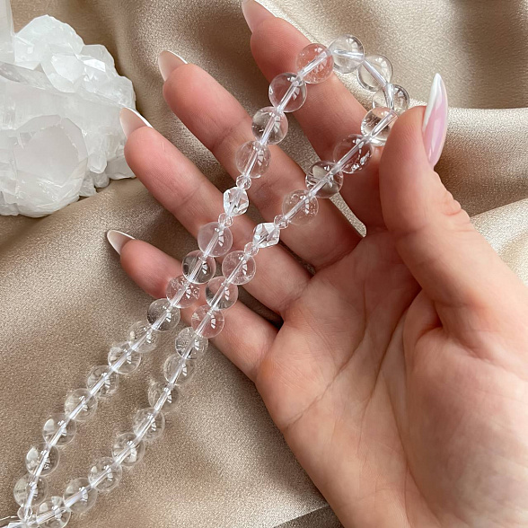 Четки из Горного Хрусталя (33 бусины)