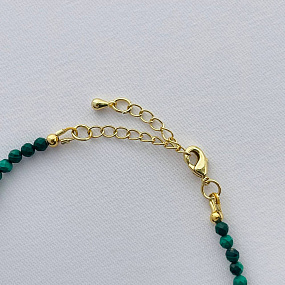 Бусы из Малахита, Артикул: 102185 - изображение товара №3