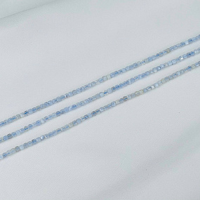 Бусины для украшений из Голубого агата, Артикул: 092862 - изображение товара №1