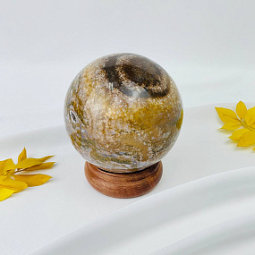 Шар из океанической Яшмы