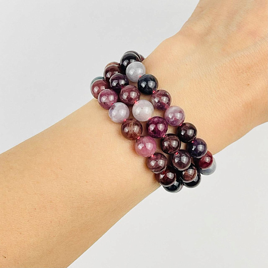 Бусины для украшений из Шпинели микс (46 бусин), Артикул: 116434 - изображение товара №2