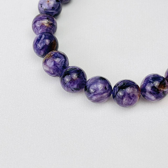 Браслет из Чароита, Артикул: 115957 - изображение товара №2