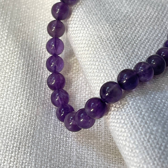 Браслет с Аметистом, Артикул: 092104 - изображение товара №4