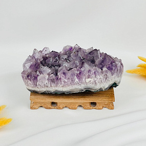 Друза Аметиста на подставке, Артикул: 110588 - изображение товара №2