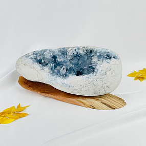 Друза Целестина на подставке, Артикул: 118194 - изображение товара №2