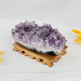 Друза Аметиста на подставке, Артикул: 110588 - изображение товара №1