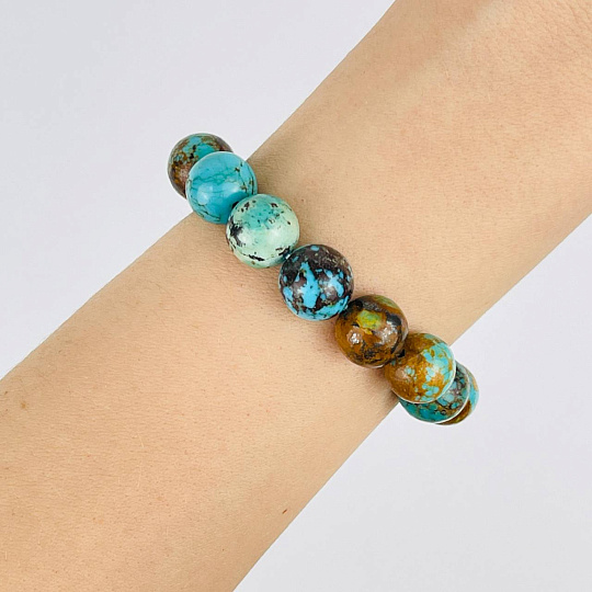 Браслет из Бирюзы, Артикул: 070498 - изображение товара №2