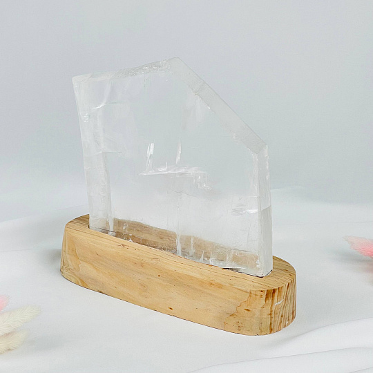 Срез Селенита на подставке, Артикул: 117485 - изображение товара №2