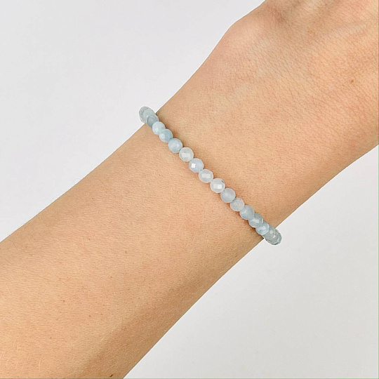 Браслет из Аквамарина, Артикул: 086539 - изображение товара №1