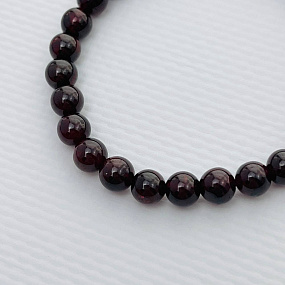 Браслет из Граната (Пироп), Артикул: 103757 - изображение товара №2