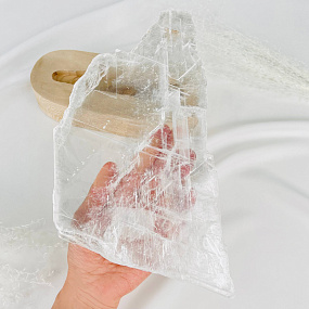 Срез Селенита на подставке, Артикул: 117484 - изображение товара №3