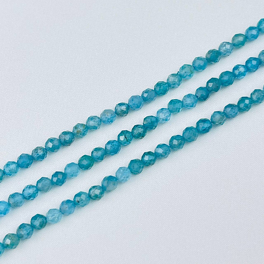 Бусины для рукоделия из Апатита (Бразилия), Артикул: 075241 - изображение товара №1