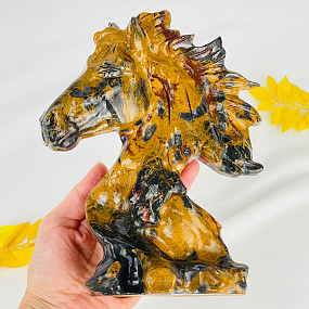 Статуэтка Конь из Яшмы, Артикул: 117340 - изображение товара №3