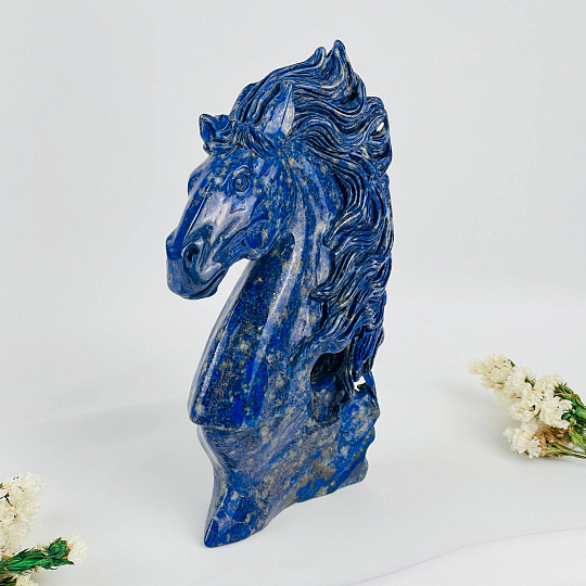 Статуэтка резная "Лошадь" из Лазурита, Артикул: 104784 - изображение товара №2
