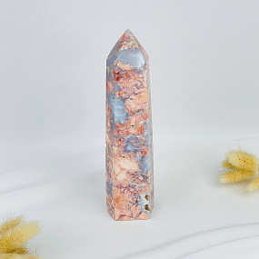 Кристалл из розового цветочного Агата, Артикул: 117080 - изображение товара №3