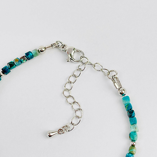 Браслет из Хризоколлы, Артикул: 116825 - изображение товара №4
